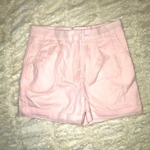 NWOT Beautiful pink shorts. Girls size 7/8. Fully lined.